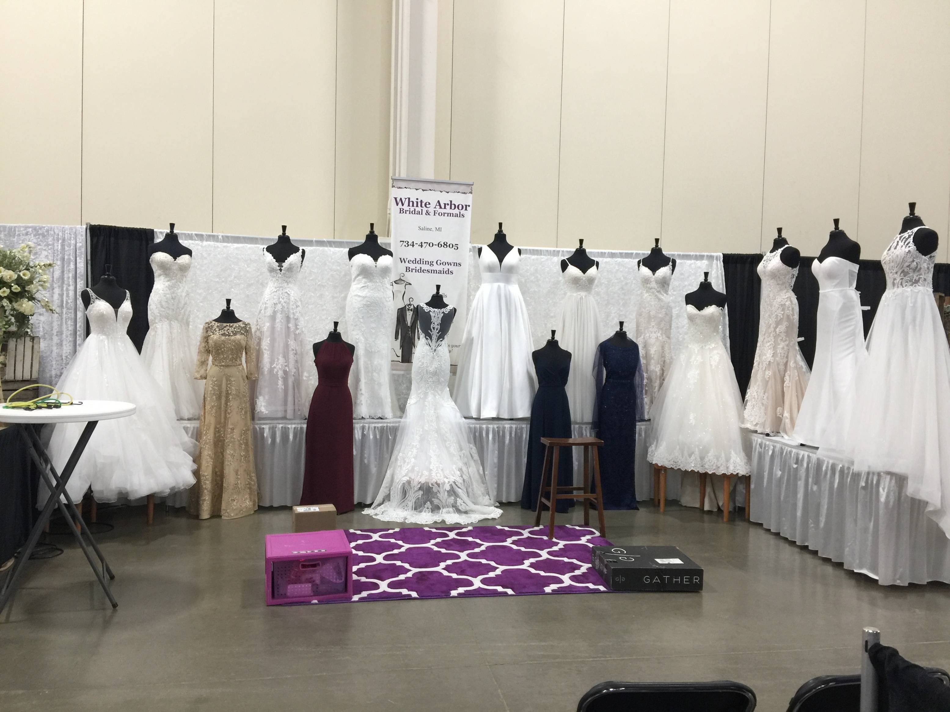 Novi Bridal Expo - White Arbor Bridal | Ann Arbor Bridal Shop